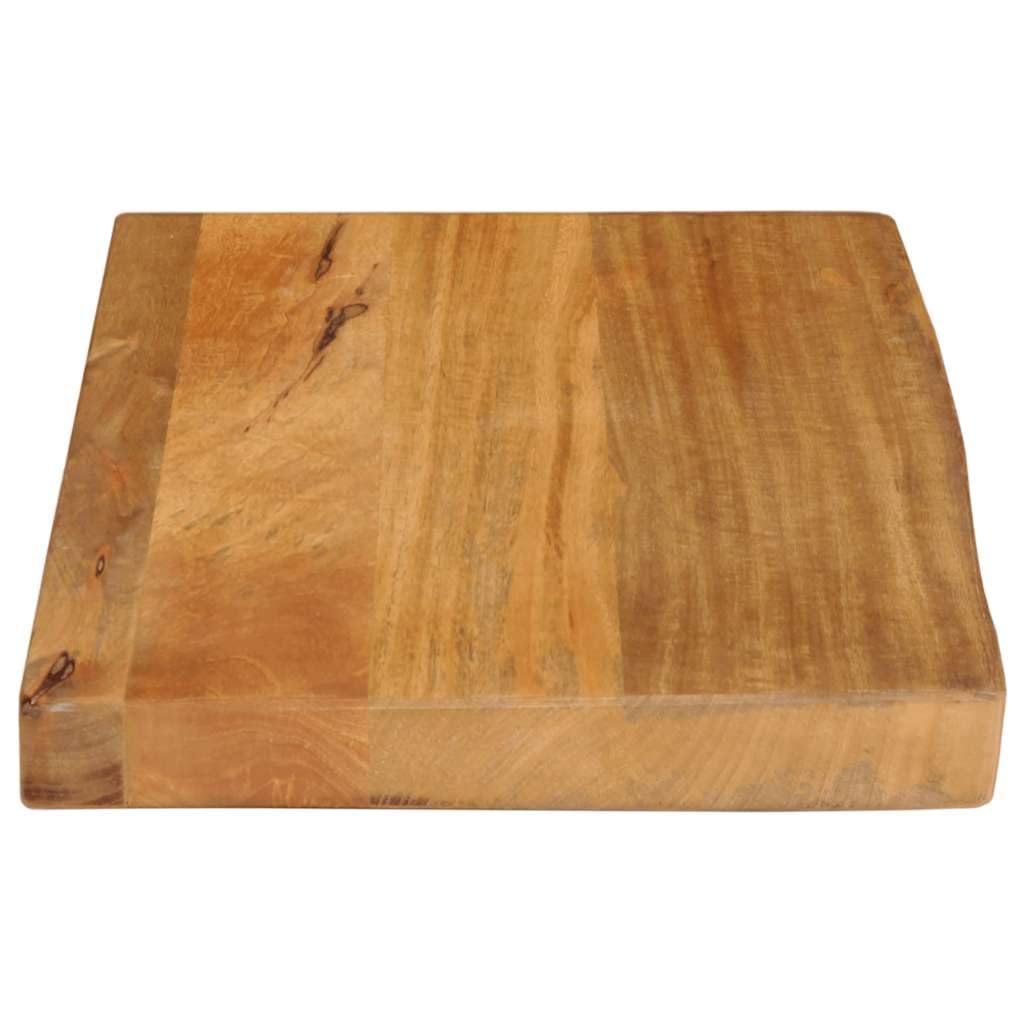 vidaXL Tischplatte mit Baumkante 50x40x2,5 cm Massivholz Mango