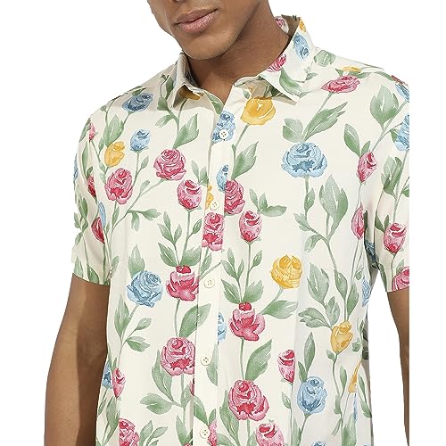 Image of Campus Sutra Men's Regular Fit Shirt