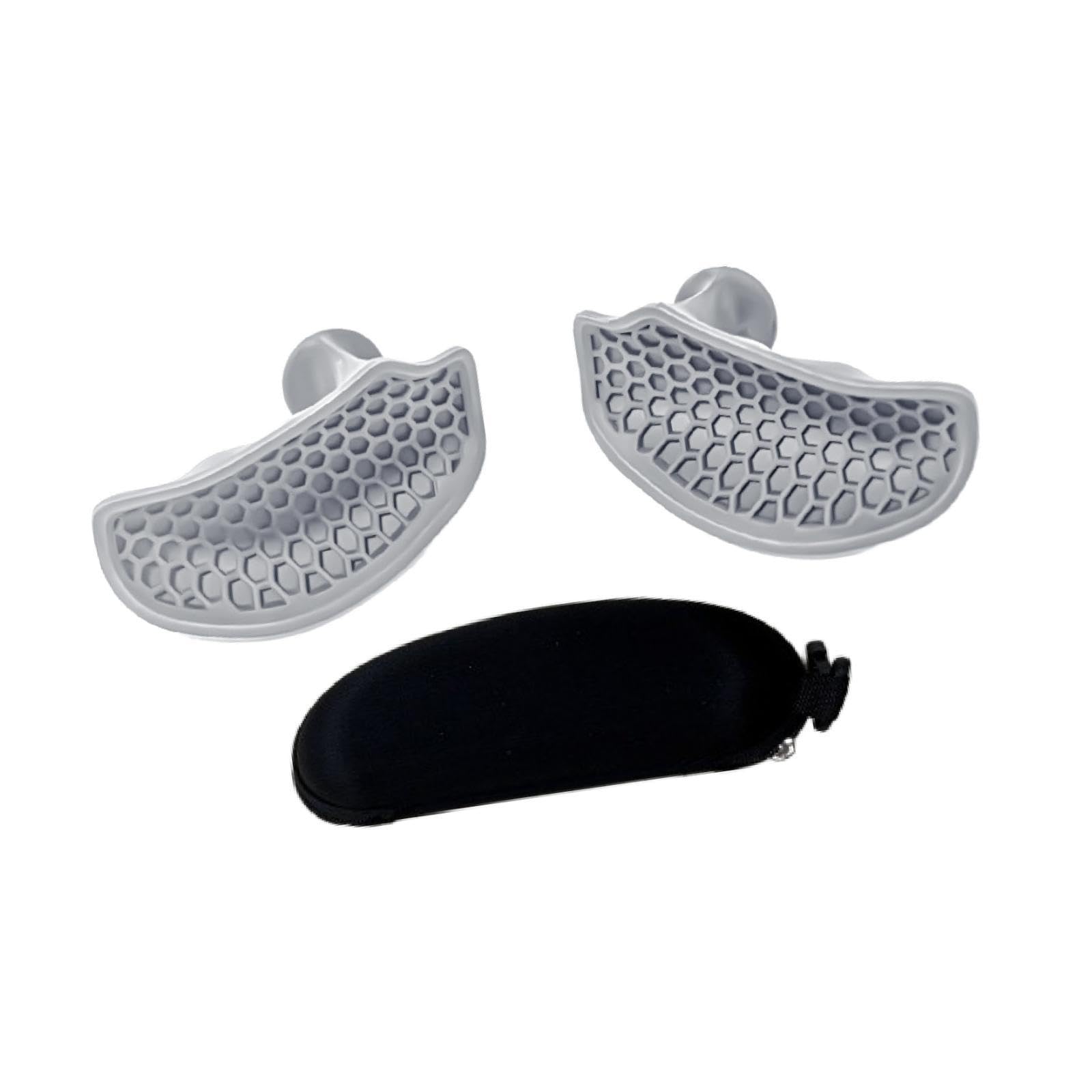 Poignées De Musculation Antidérapantes - 2 Paires, Caoutchouc - Pour Haltères, Barres, Tractions - Protection Des Paumes