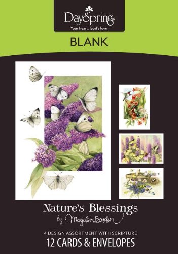 Nature's Blessings Blank Cards 12pk
