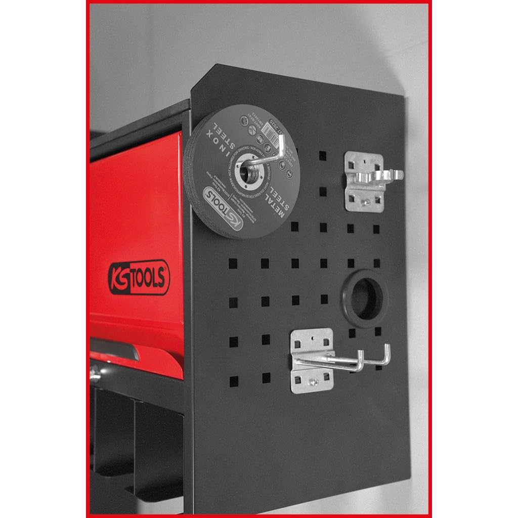 KS Tools 515.6901 eMONSTER Werkzeugschrank zur Wandmontage mit 1 Tür, H435xB480xT282mm
