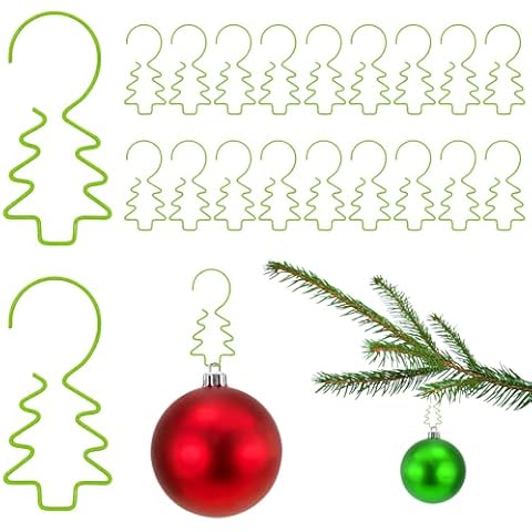 CHEERYMAGIC Christmas Tree Ornament Hooks Cover