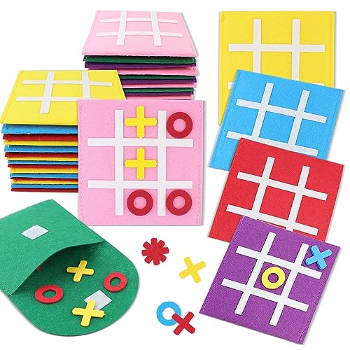 Mini juego de mesa 3 en raya para niños x30 miniatura 1