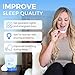 VitalSleep Anti-Snoring Device Kit for Women, Adjustable Snore Mouthguard, Cleaner, Brush, and Sleep Mask, Comfortable Snoring Solution for Improved Sleep Quality – Made in the USA