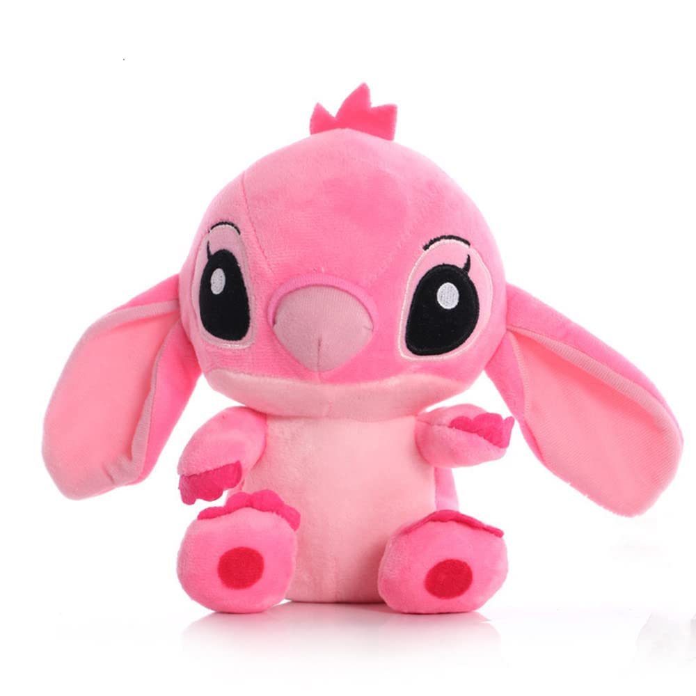 TANHULU Cartoon Peluche Muñeca Rosa Peluche Muñeca Dibujos Animados Muñeca Throw Almohada Animación Personaje Peluche Muñeca