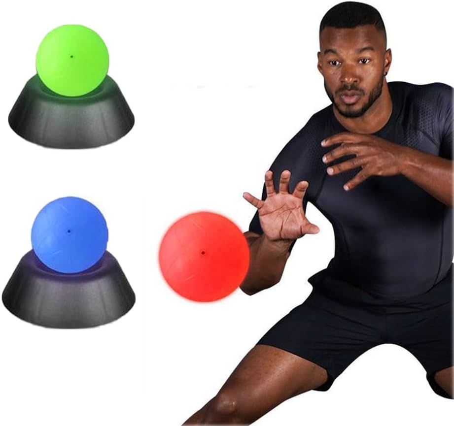 Smart Reaction Ball, Agility Reaction Training Light, App-Controlled Sports Equipment, Waterproof Rechargeable Training Light, Multi-Functional Fitness Gift