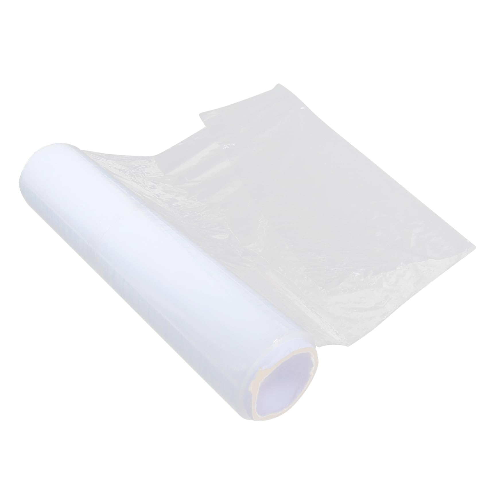 Rollo de Película Estirable Transparente de 45cm, Hdpe para Embalaje | Envoltura Adhesiva para Envío Seguro, Alta Elasticidad Industrial, Material de Embalaje para Mudanza