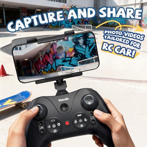 Image of Veeniix V997 Upgraded FPV Accessory 720P Camera For RC Car, 45 Adjustable FPV Camera with Wi-Fi Real-Time Transmission, 150 Mins Recording, Lightweight Action Cam for RC Truck, Car, Indoor & Outdoor Sports