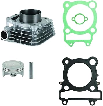 74mm Big Bore Cylinder Piston Kit for 249CC Motorcycle Engine Compatible with YBR250 YS250 XT250 XTZ250 ATV