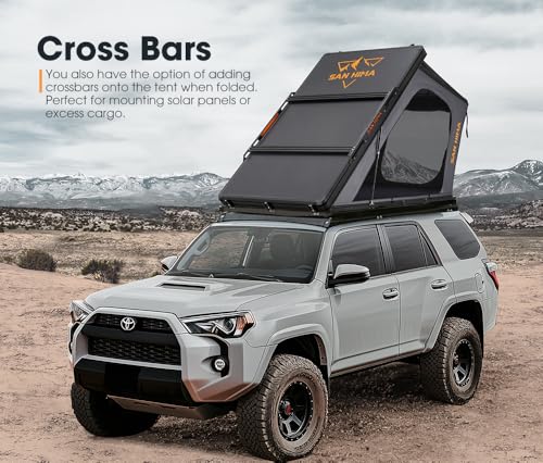 Carpa de Techo Sanhima Hotham para 3 Personas, Negra miniatura 5