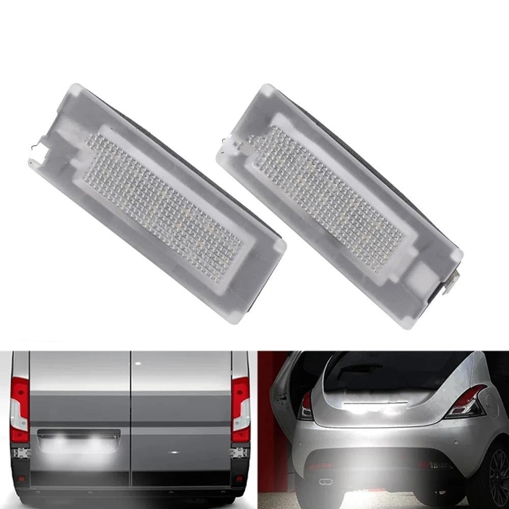 Per Citroen Per Jumper Bus Error Free Licenza Lampada Luce Targa Bianco 2006-2020 Freccia Laterale
