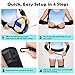 Volleyball Serve Trainer & Volleyball Rebounder Training Kit – Solo Volleyball Trainer for Volleyball Serving Practice, Volleyball Training Equipment & Volleyball Training Aids for Beginners & Players