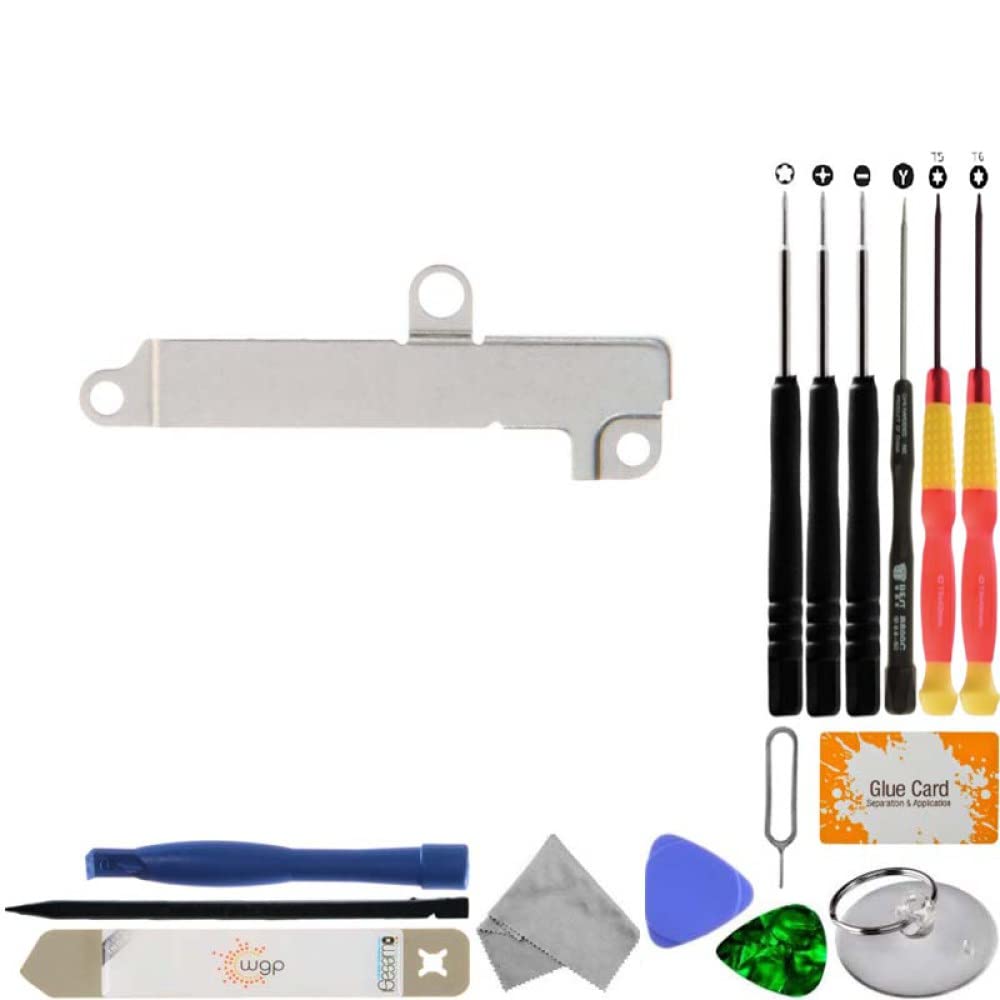 Back Camera, Front Camera, & Proximity Sensor Flex Cable Shield Bracket for Apple iPhone 8 Plus with Tool Kit