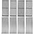 SafBbcue Cast Iron Cooking Grates and Infrared Emitter Replacement for Charbroil Infrared Grills 463224912 463231711 463241413 463247209 463247310 463271314 466231711 466247310