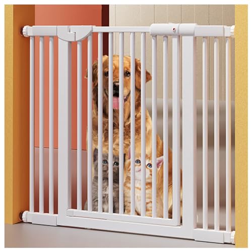 Barrière d'escalier sans vis à pression pour chien et bébé