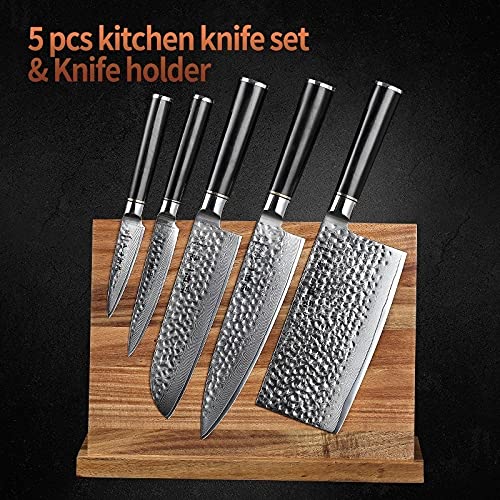 Set Cuchillos Cocina 5 Piezas Acero Inox miniatura 2