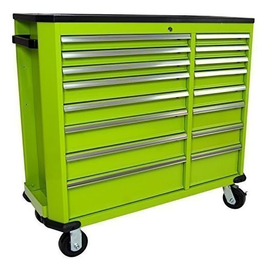 Werkzeugwagen, groß, 16 Schubladen, Professional Serie