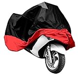 Color: rojo y negro Dcolor Funda protectora para moto ATV tamaño XXXL rojo y negro