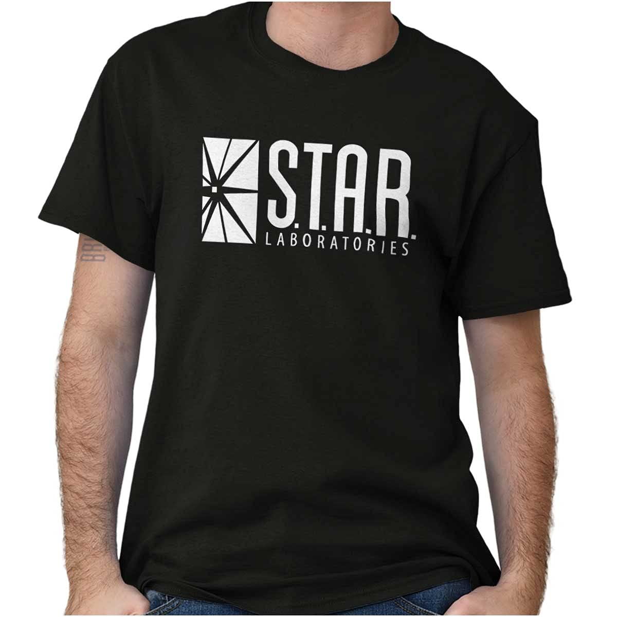 Brisco BrandsSuperhero Laboratory Novelty Graphic T Shirt Men or Women