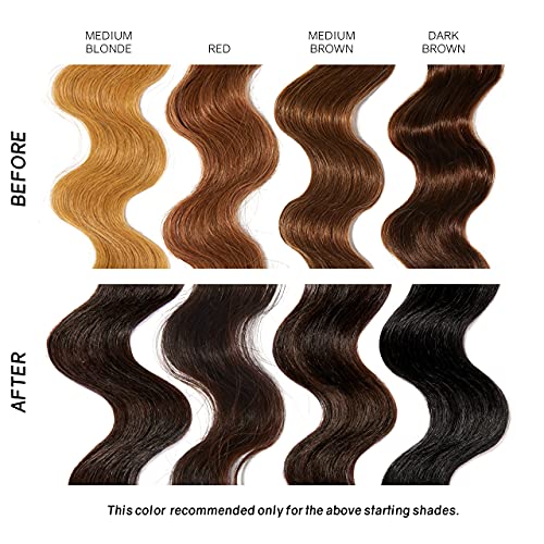 Overtone Haircare Semi-Permanent Color Depositing Conditioner With Shea Butter & Coconut Oil, Espresso Brown, Cruelty-Free, 8 Oz #TOP3