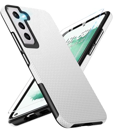 Coque Samsung S22 Plus antichoc argentée idéale pour vos déplacements