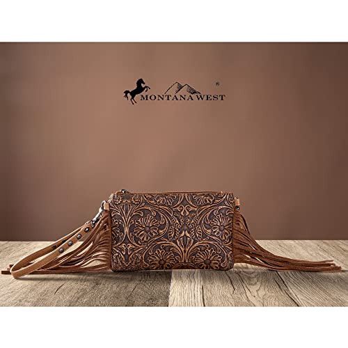 Montana West Western Purse for Women Crossbody Bag Wristlet Clutch Purse2