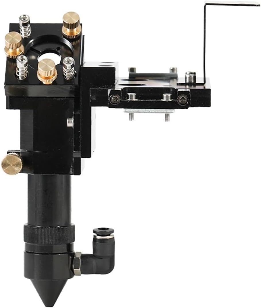 CO2 Laser Lens Beam Laser CO2 Inner Slide Type CO2 Laser Head with Air Assist Nozzle for Inner Rail for CO2 Laser Cutting Equipment