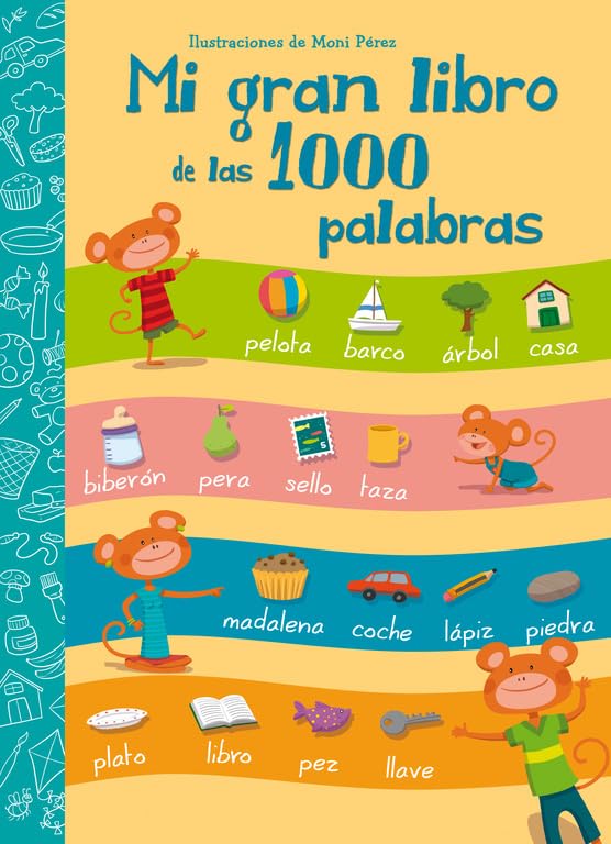Mi gran libro de las 1000 palabras (Pequeños curiosos)