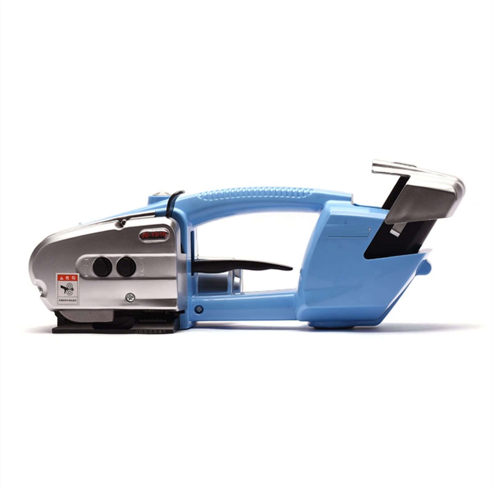 Cfwwsaq One Color Strapping Machine, Plastic Steel Belt Electric Baler Pp Belt Strapping Machine 2800N Tension Rechargeable Lithium Battery Baler