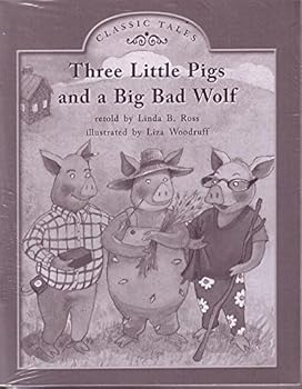 CLASSIC TALES THREE LITTLE PIGS AND A BIG BAD WOLF LEVELED LITERACY INTERVENTION (MY TAKE HOME BOOK GREEN SYSTEM, BOOK 61, LEVEL F, FICTION) 6 BOOKS SAME TITLE