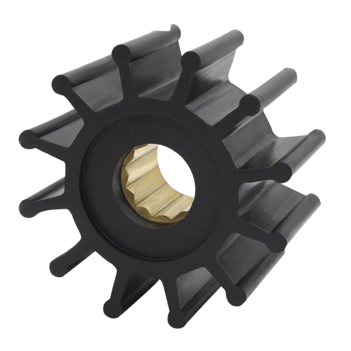 Motorenteile Wasserpumpenlaufrad for Jabsco 1210-0001 3085-0001 Innenbord-Bootsteile