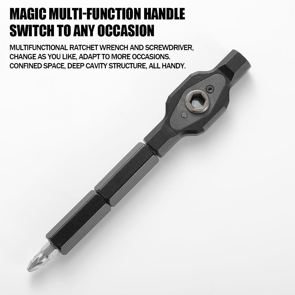 Zestawy śrubokrętów Wkrętak 24 w 1, Ulepszony zestaw śrubokrętów magnetycznych 24 w 1 Multi Bit, Zestaw śrubokrętów magnetycznych, Uniwersalny klucz grzechotkowy Wkrętak S2 Magnetyczne bity, Odłączany