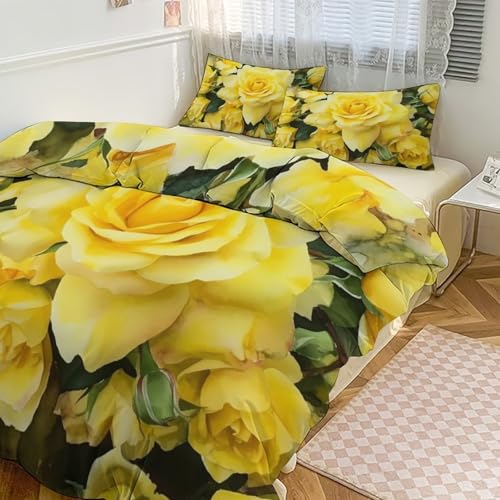 Parure de lit grand lit en textile doux haute densité avec zips - 2