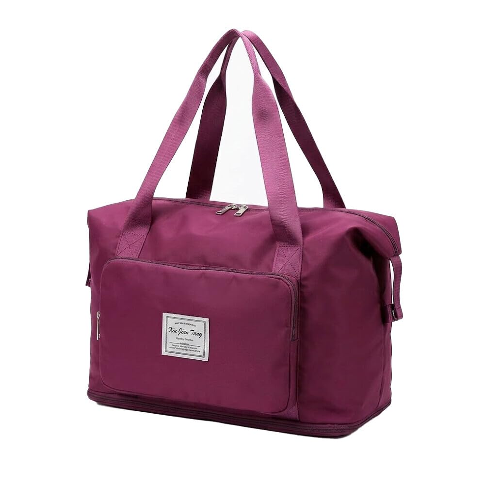 Polyester Convertible Foldable Tote Bag | Dry & Wet Pocket Design with Waterproof Fabric, Multiple Utility Pockets with Zipper & Lightweight Shoulder Carrying Comfort | Ideal Utility Option-image-23