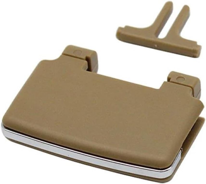 Car Air Vent Grille Front Rear Air Conditioning AC Vent Outlet Tab Clip Slider For Mercedes For Benz W164 X164 ML GL 300 350 450 500(Rear Beige)