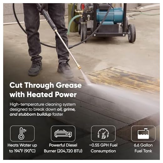 Dapper Supply 2600 PSI Hot Water Pressure Washer