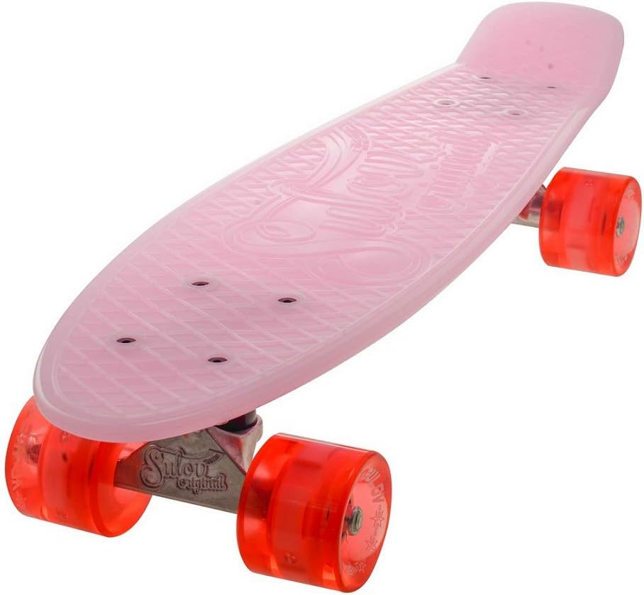 Unisex-Youth PB-BURN-02 Penny Board Burn Rider, Color-Florescent/Pink, One Size