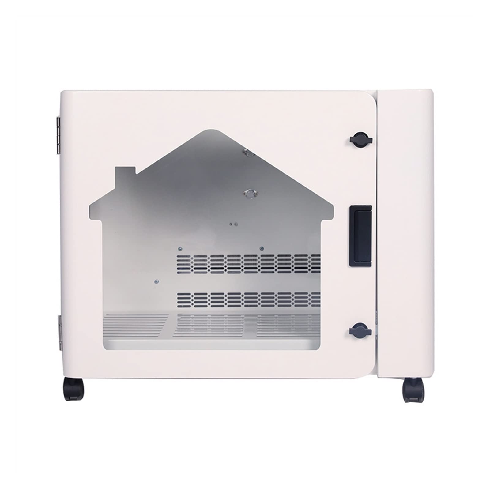 KaiLStore Secador de perros, caja de secado para mascotas, secador de gatos para el hogar, máquina de agua soplada para mascotas de tamaño mediano (blanco)
