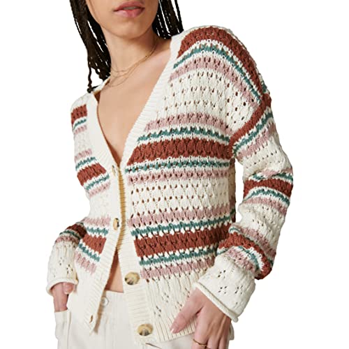Lucky Brand Women's Button Front Knit Cardigan3