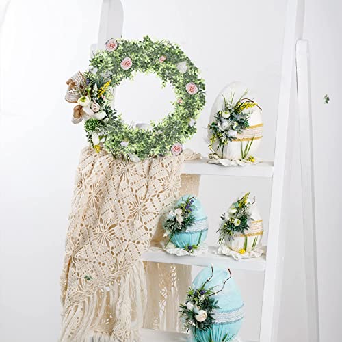 Cocoboo 6 Pack 36Ft Eucalyptus Garland Artificial Greenery Boxwood Garland, Faux Vines Fake Hanging Plants For Wedding Table Arch Wall Decor (Dark Green) #TOP7