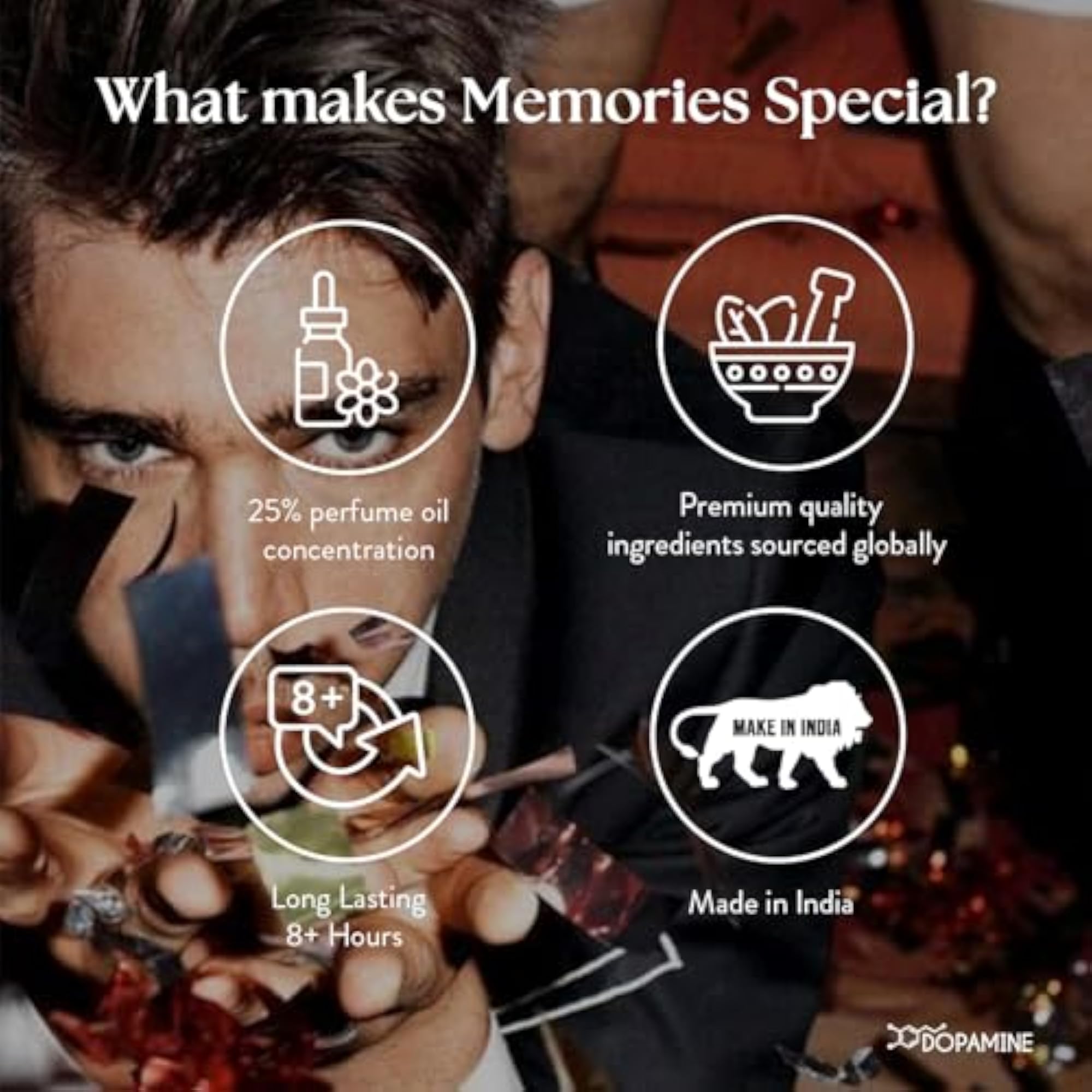 Memories Perfume for Men, 50ML
