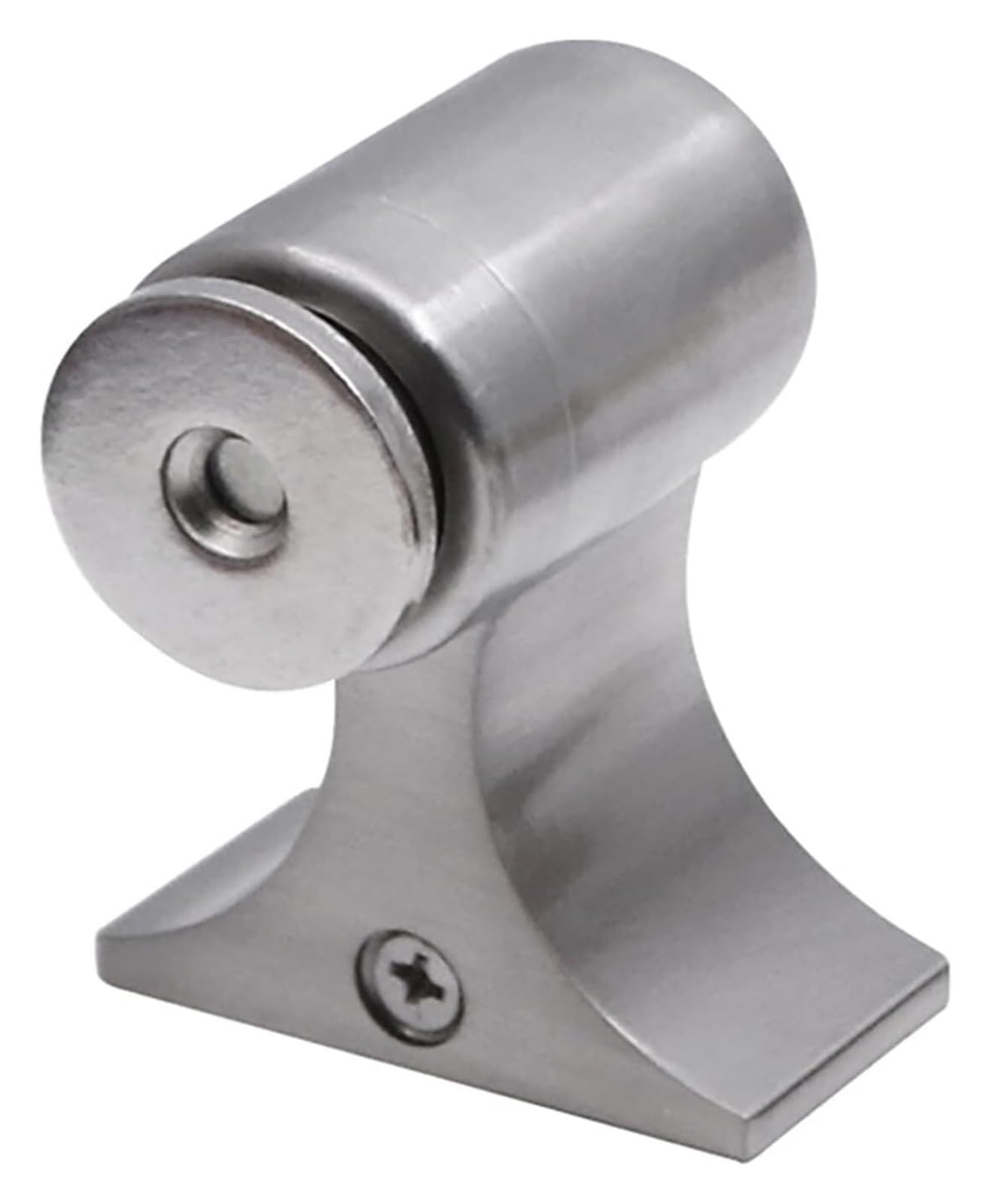 Cvbgnjm Heighten Door Stop,Stainless Steel Magnetic Stopper - Invisible Floor For Bathroom & Wall Ion(Heighten)