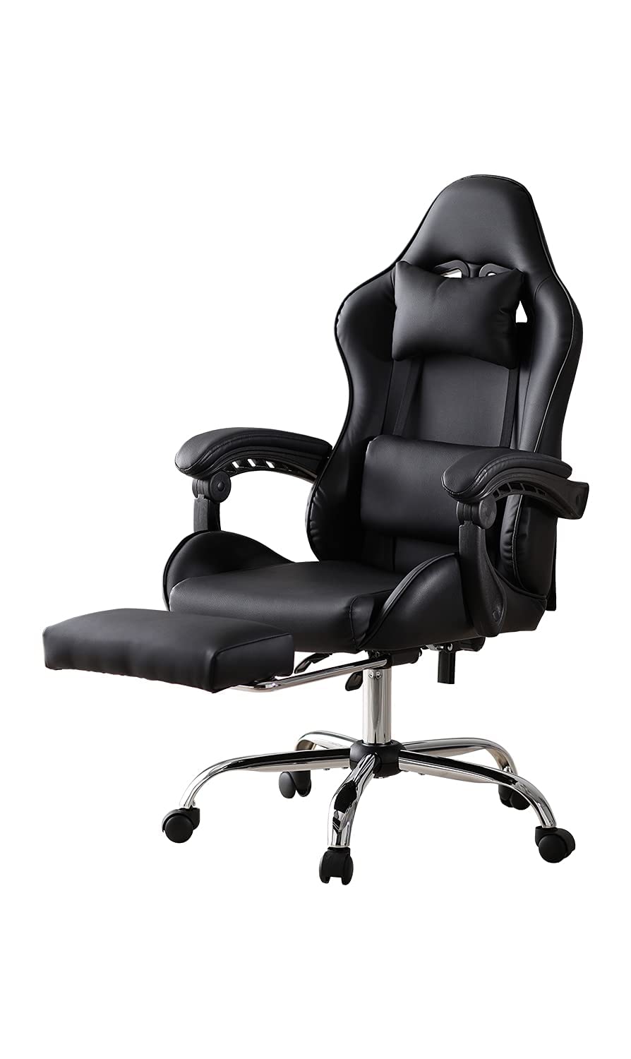 2/14RTGAMING ゲーミングチェア ブラック 椅子 PC用品