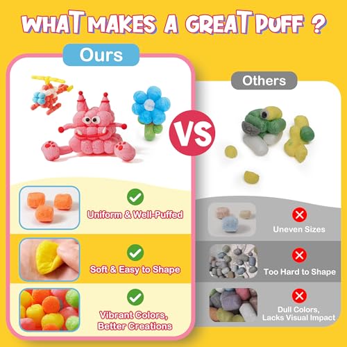 Save 55% on Kiditos Magic Puff Corn 3D Building Kit for Kids - Image 6