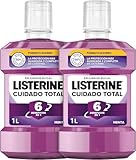 Listerine Enjuague Bucal Cuidado Total, 1000ml x 2