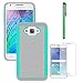 Galaxy J7 Neo J701M/J7 Nxt J701F/J7 Core J701 Case, With Screen Protector, Telegaming Dual Layer Armor Case Drop Protection TPU & Hard PC Back Cover For Samsung Galaxy J7 Neo/J7 Core Duos Teal