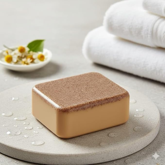 Image of Magic Soap Tan Removal Sandalwood & Saffron Magic Soaps For Bath | Paraben Free | Chandan & Kesar Bath Soaps | Handmade Soap For Glowing | Skin Brightening For Men & Women