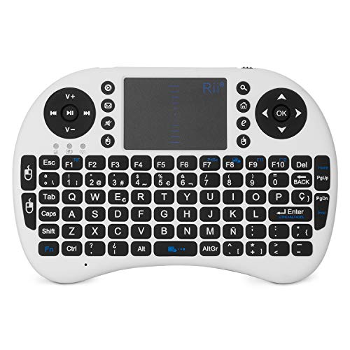 Mini teclado Inalámbrico y Android TV Rikomagic (i8 ES)