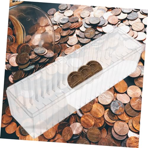Caja transparente para monedas con 20 ranuras miniatura 7
