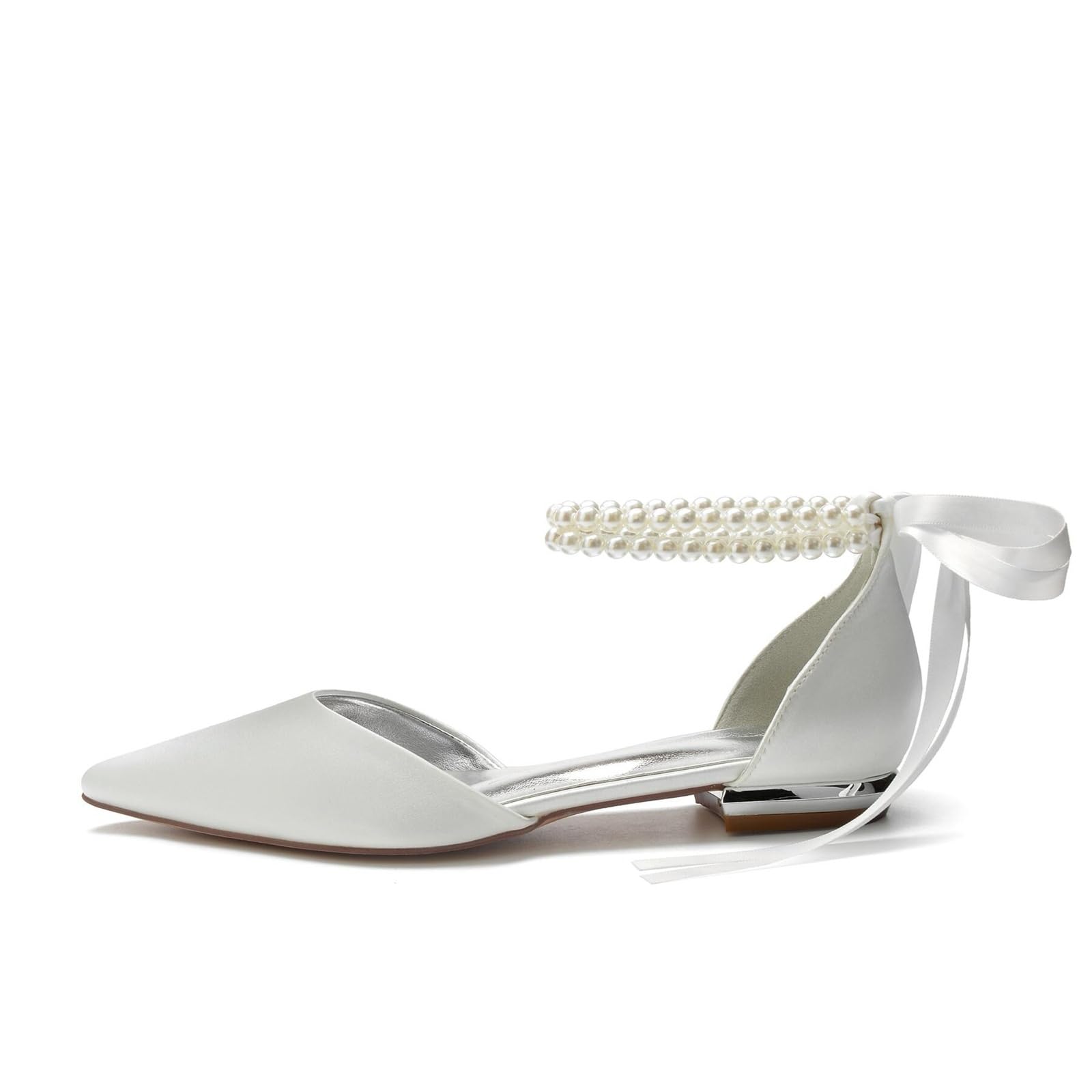 Damen Bequem Abend Schuhe mit Schleif Braut Hochzeits Pumps